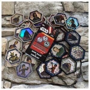 2016 Lot of 26 Star Wars Galactic Connexions Trading Cards Discs Game Series 3